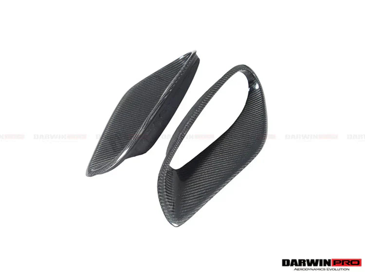 2013-2019 Porsche 991 Turbo/S OEM Style Carbon Fiber Quarter Panel Side Scoops - [The Exotic Hub]