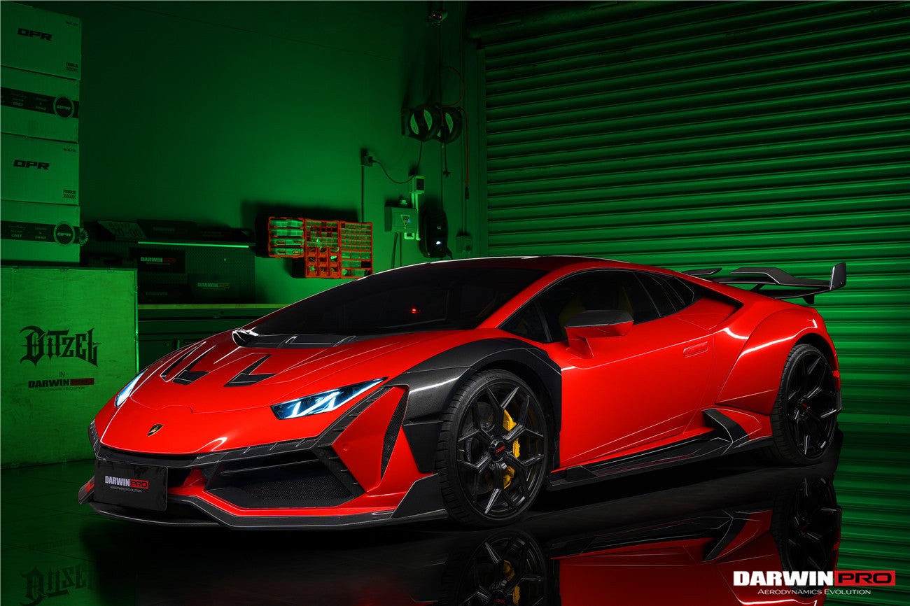 2015-2025 Lamborghini Huracan LP610 & LP580 & EVO & Tecnica BKSSII Style Front Wide Fender