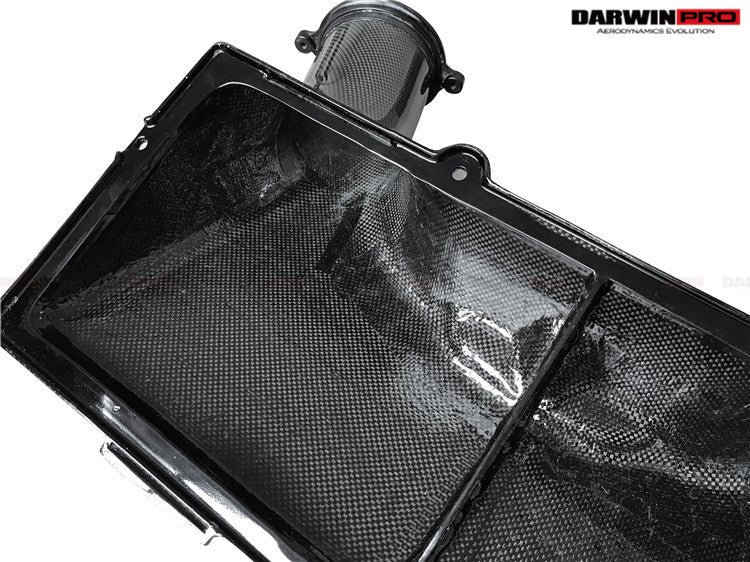 2015-2022 Ferrari F8/488 GTB/Spyder Dry Carbon Fiber Airbox - [The Exotic Hub]