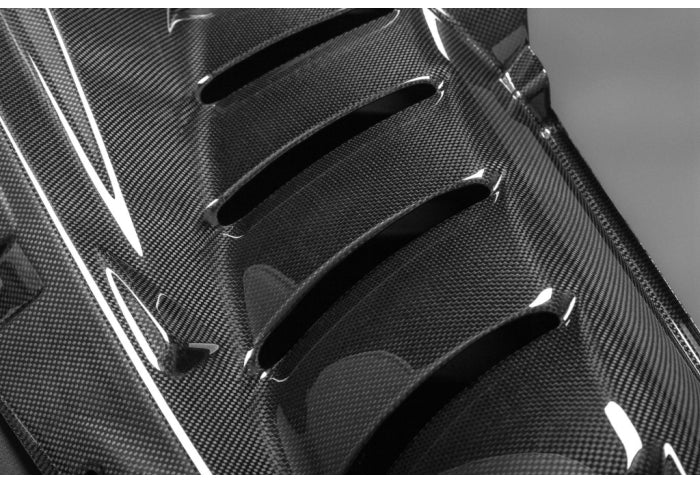 Capristo Carbon Fiber Engine Compartment Covers for Ferrari 488 GTB - [The Exotic Hub]