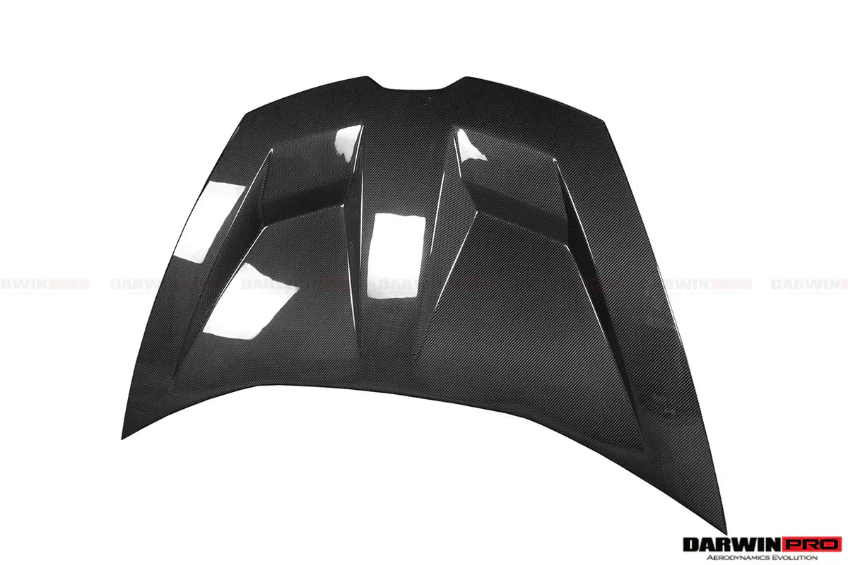 2015-2021 Lamborghini Huracan LP610/LP580/EVO BKSS Style Carbon Fiber Hood - [The Exotic Hub]