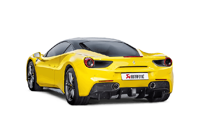 Akrapovic Titanium Exhaust for Ferrari 488 - [The Exotic Hub]