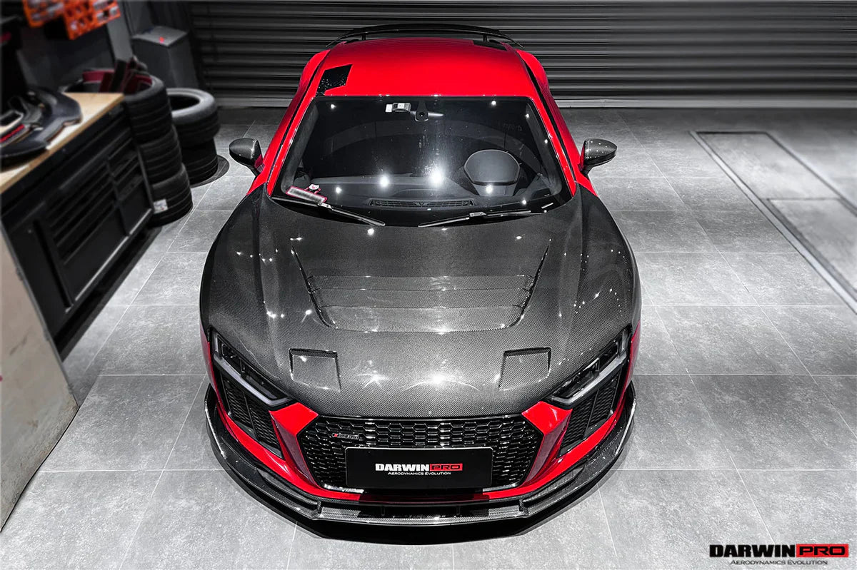 2016-2023 Audi R8 Coupe/Spyder iMP Performance Carbon Fiber Hood - [The Exotic Hub]