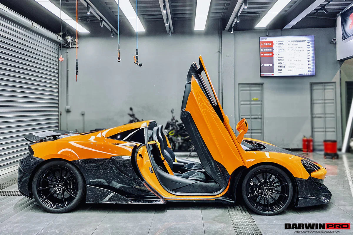 2015-2021 McLaren 600lt 540C 570S Cabon Fiber Side Skirts Under Board - [The Exotic Hub]