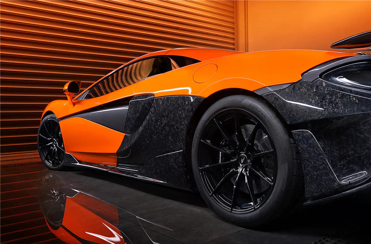 2015-2021 McLaren 600lt 540C 570S Cabon Fiber Side Skirts Under Board - [The Exotic Hub]