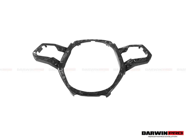 2015-2022 Lamborghini Huracan LP610 & LP580 Autoclave Carbon Fiber Center Steering Wheel Trim - [The Exotic Hub]