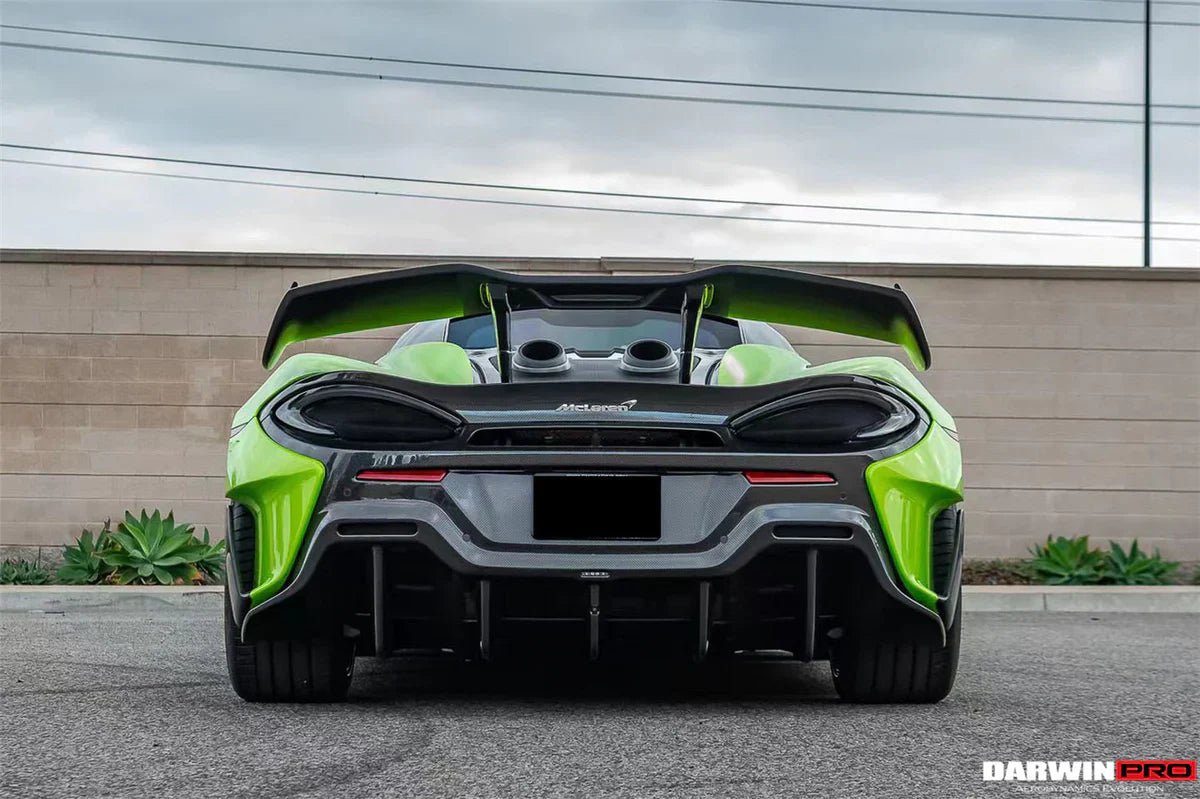 2018-2021 McLaren 600lt Carbon Fiber Rear Bumper - [The Exotic Hub]