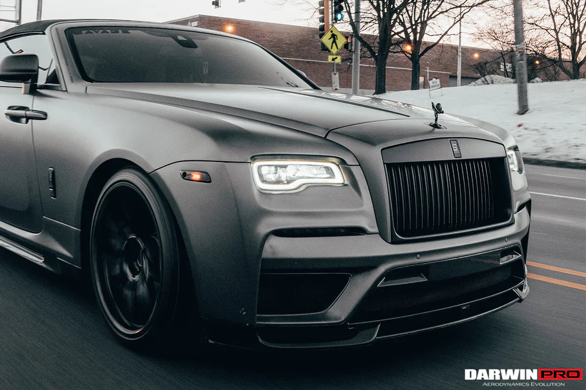 2016-2020 Rolls-Royce Wraith/Dawn - BKSS Portion Carbon Fiber Front Bumper - [The Exotic Hub]