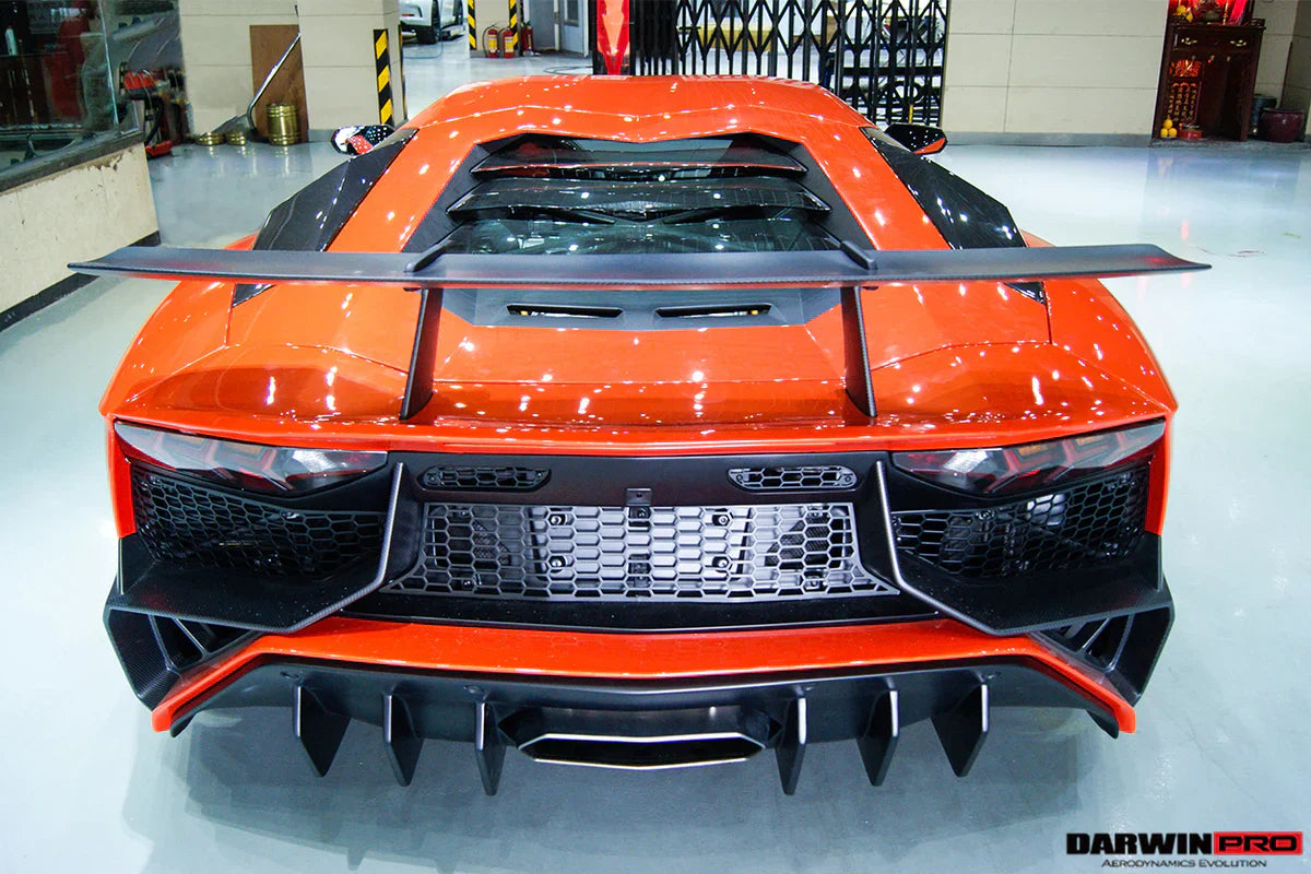 2011-2021 Lamborghini Aventador LP700 LP740 Coupe/Roadster SV Style Trunk Wing - [The Exotic Hub]