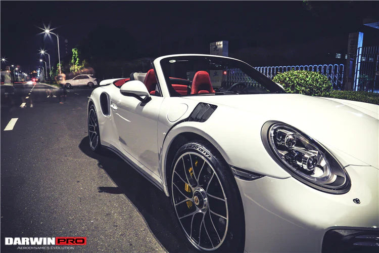 2016-2019 Porsche 911 991.2 Turbo/S GT3RS Style Partial Carbon Fiber Fender - [The Exotic Hub]