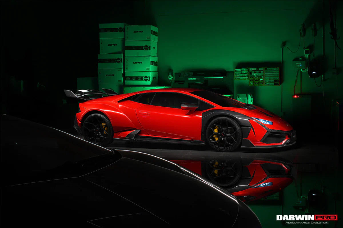 2015-2022 Lamborghini Huracan LP610 & LP580 & EVO Coupe Only BKSSII Style Full Wide Body Kit - [The Exotic Hub]