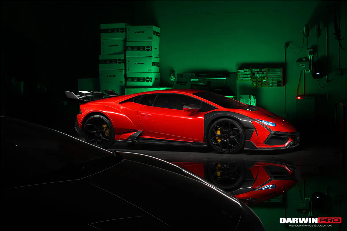 2015-2022 Lamborghini Huracan LP610 & LP580 & EVO BKSSII Style Front Wide Fender - [The Exotic Hub]