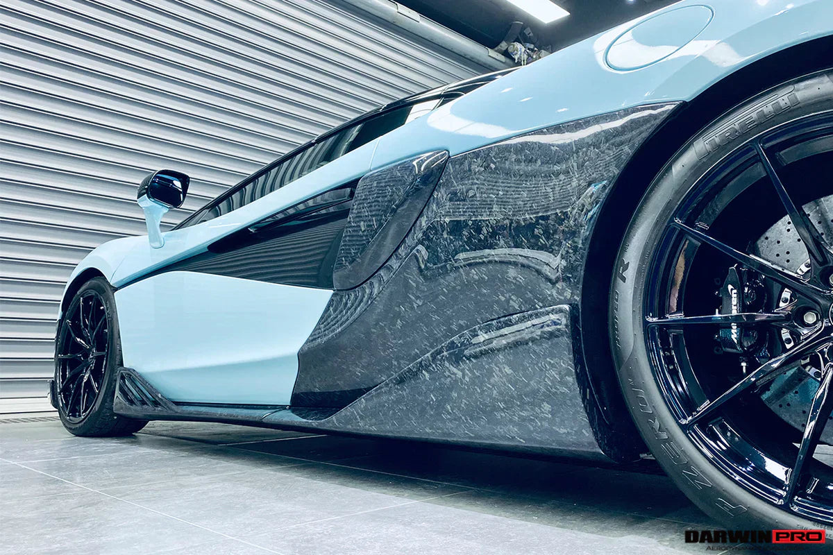 2015-2021 McLaren 600lt 540C 570S BKSS Style Cabon Fiber Side Skirts Under Board - [The Exotic Hub]