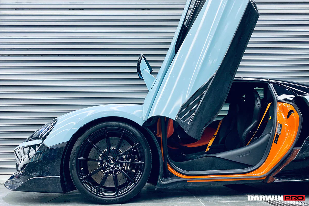 2015-2021 McLaren 600lt 540C 570S BKSS Style Cabon Fiber Side Skirts Under Board - [The Exotic Hub]