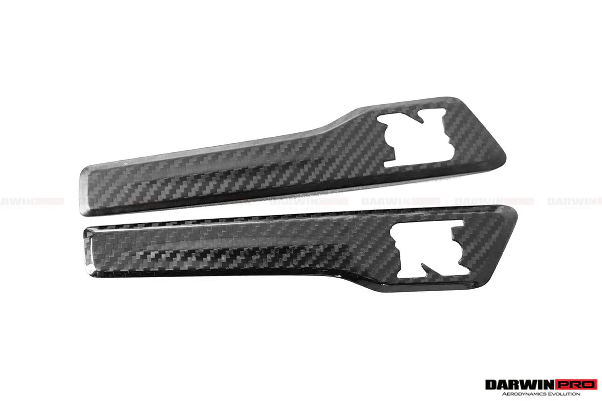 2015-2022 Nissan GTR R35 DBA/EBA Carbon Fiber Fender Logo Cover - [The Exotic Hub]