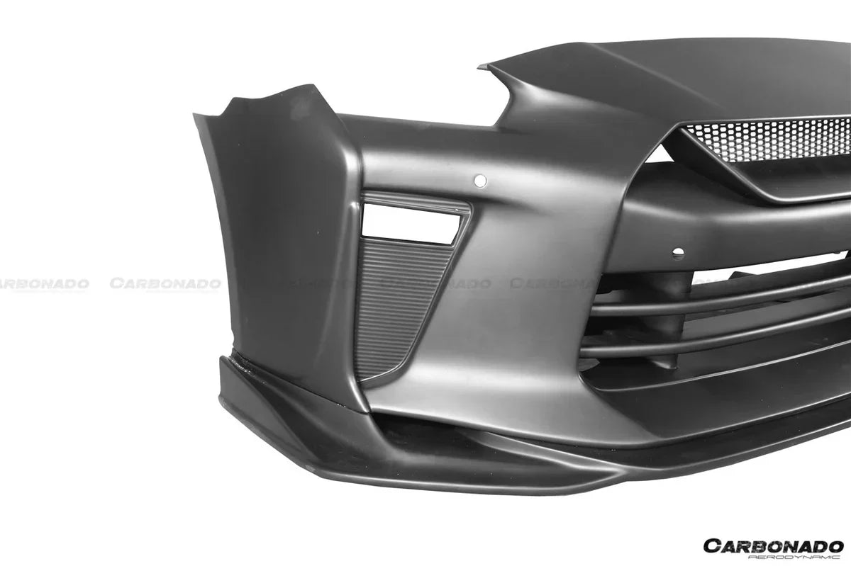 2008-2022 Nissan GTR R35 CBA/DBA/EBA TS Style Front Bumper - [The Exotic Hub]