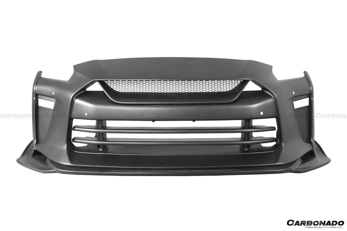 2008-2022 Nissan GTR R35 CBA/DBA/EBA TS Style Front Bumper - [The Exotic Hub]