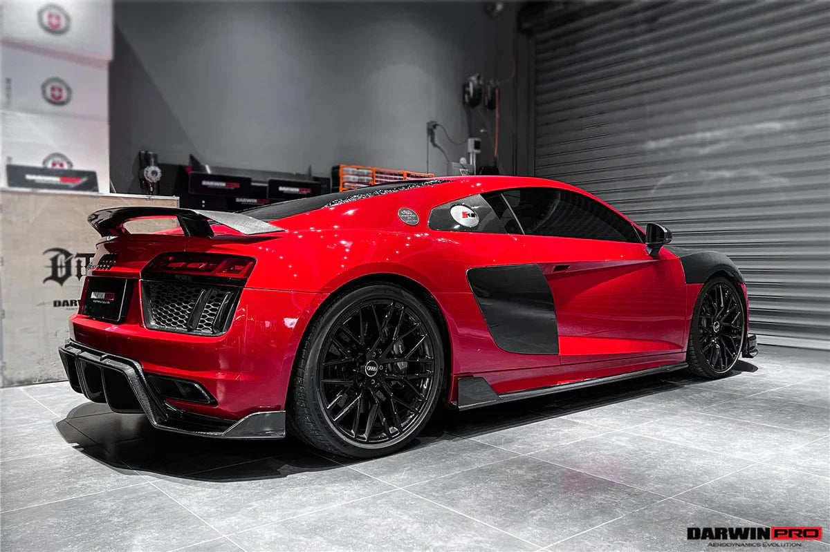 2016-2018 Audi R8 Coupe iMP Performance Carbon Fiber Side Skirts Under Board - [The Exotic Hub]