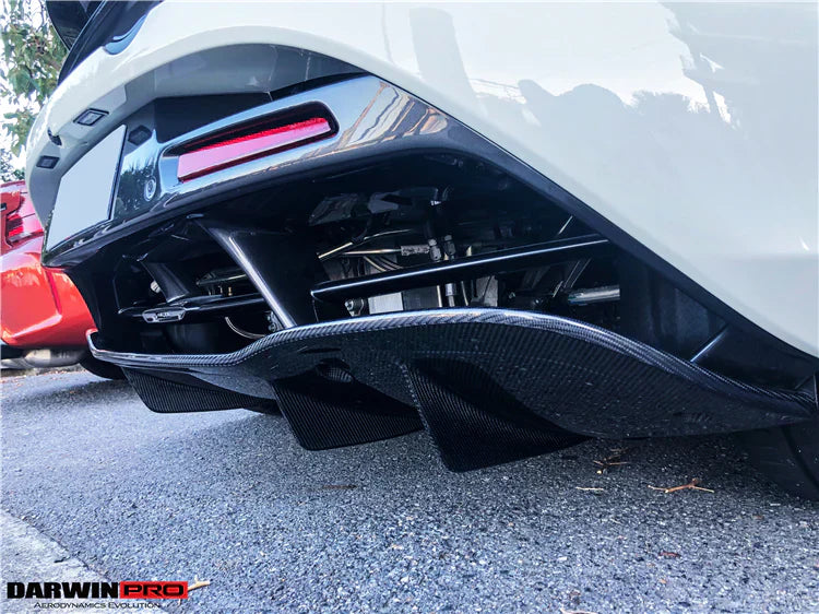 2017-2020 McLaren 720s Carbon Fiber Rear Bumper Center Valance - [The Exotic Hub]