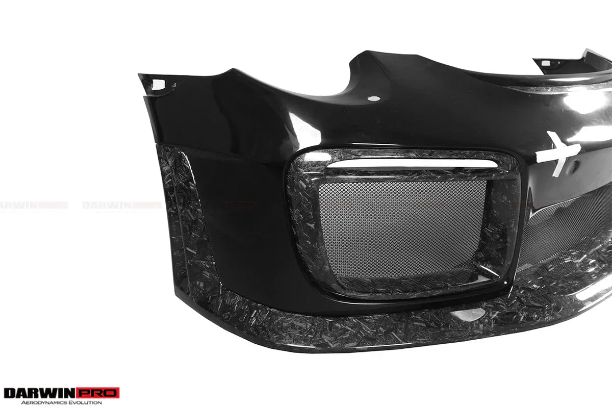 2013-2019 Porsche 911 991 Turbo S GT2RS Style Partial Carbon Fiber Front Bumper and Fender - [The Exotic Hub]