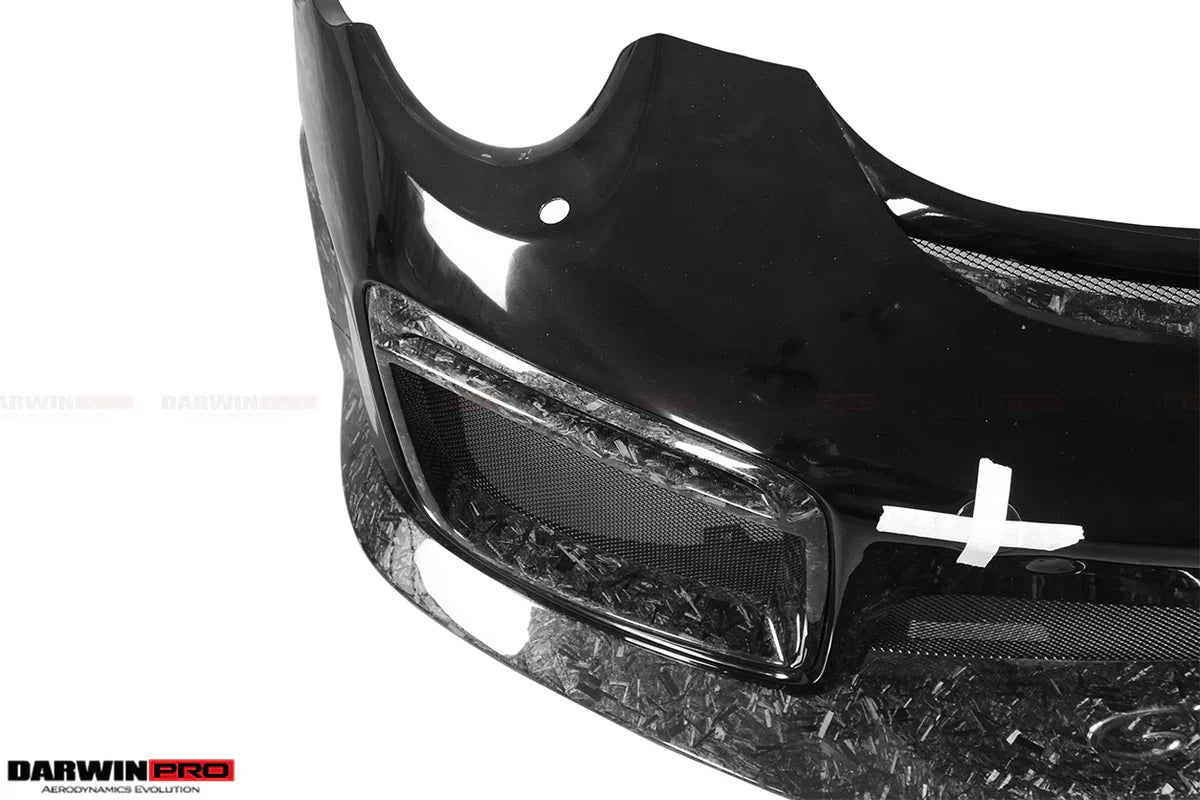 2013-2019 Porsche 911 991 Turbo S GT2RS Style Partial Carbon Fiber Front Bumper and Fender - [The Exotic Hub]