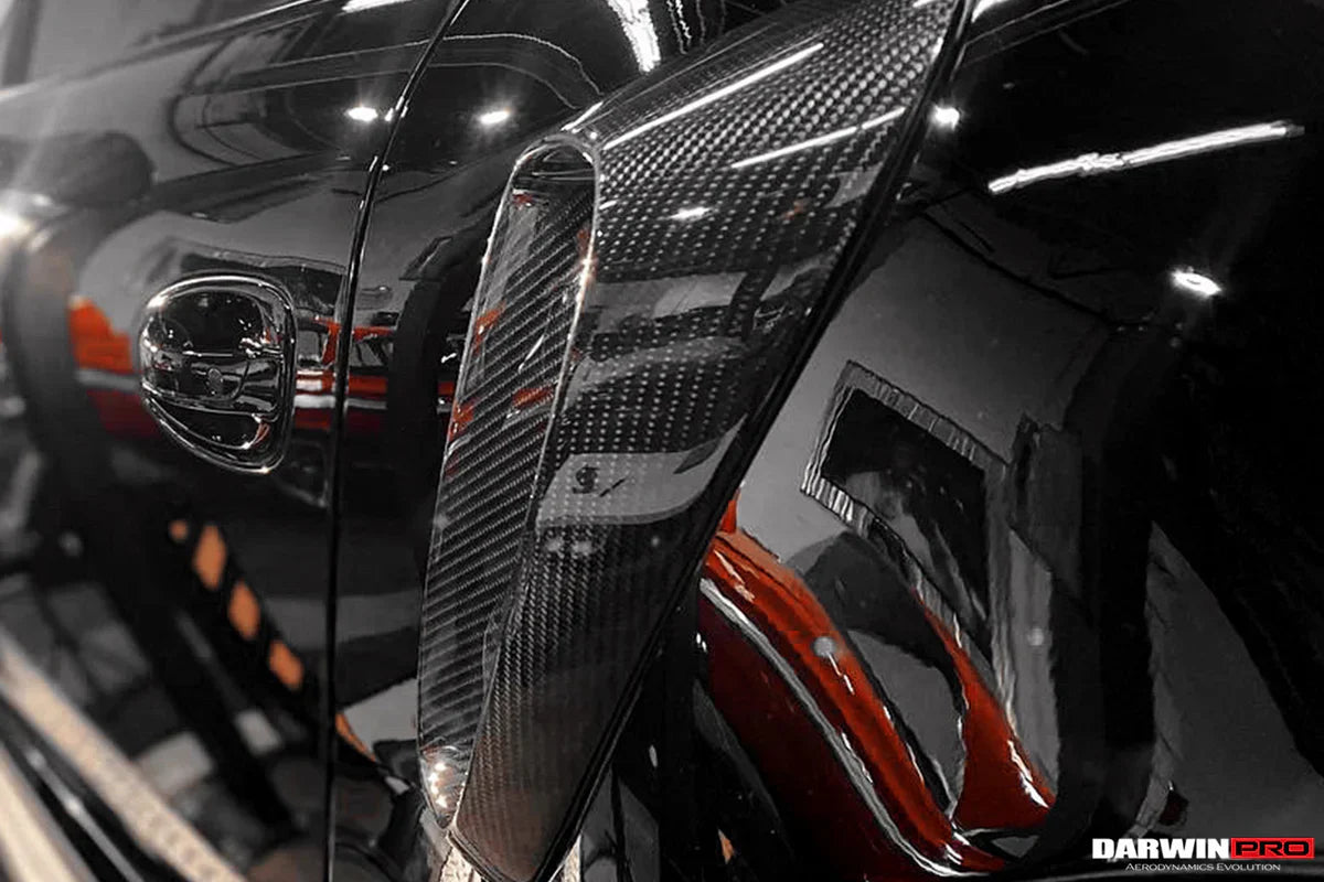 2013-2019 Porsche 991 Turbo/S GT2RS Style Carbon Fiber Quarter Panel Side Scoops - [The Exotic Hub]