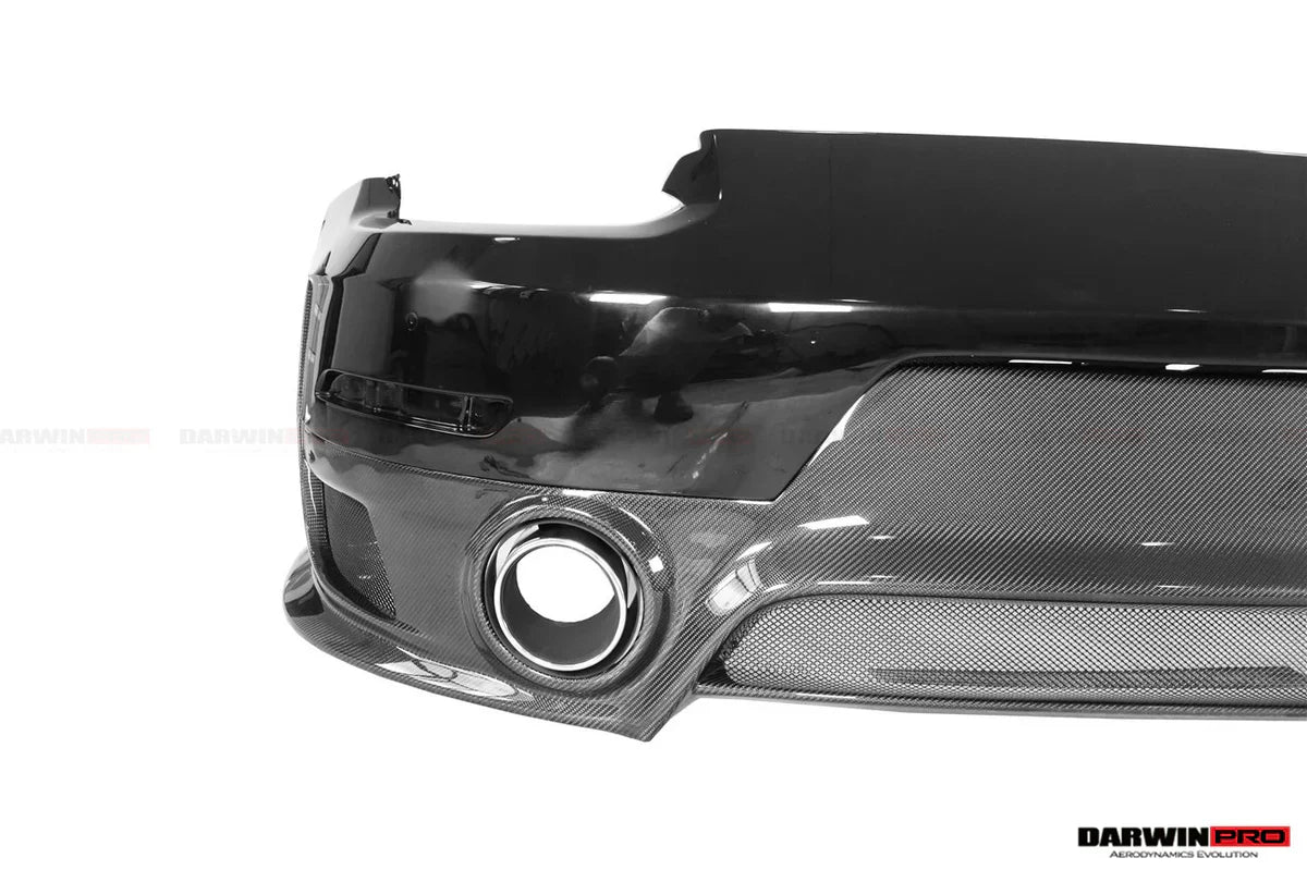 2013-2019 Porsche 911 991 Turbo/S GT2RS Style Partial Carbon Fiber Rear Bumper - [The Exotic Hub]