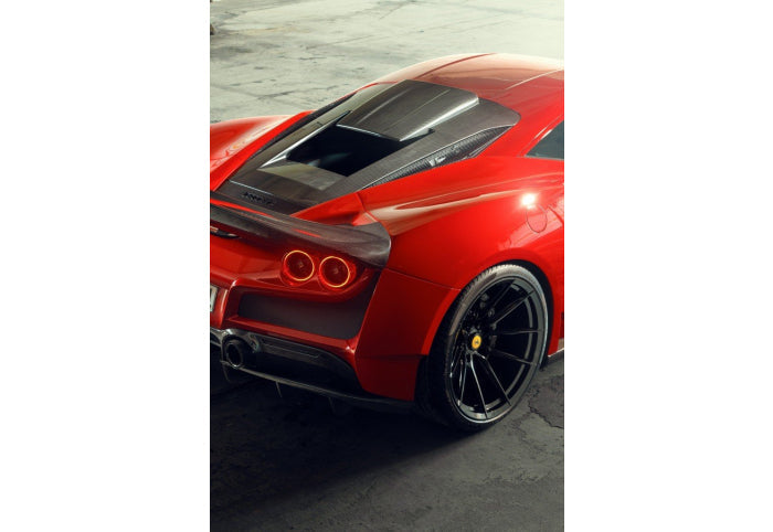 Novitec N-LARGO Ducktail Spoiler for Ferrari F8 - [The Exotic Hub]