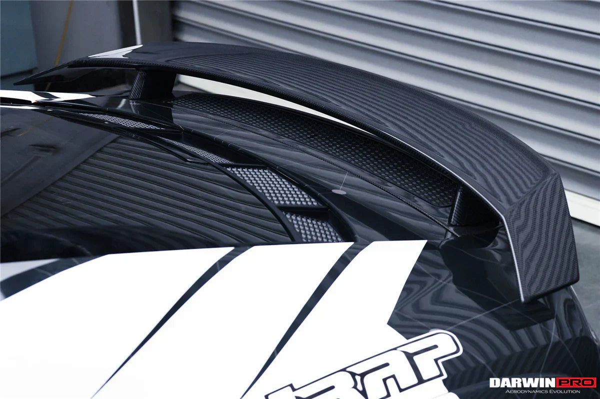 2016-2023 Audi R8 GEN2/GEN3 Coupe ONLY GT Style Carbon Fiber Trunk Wing - [The Exotic Hub]