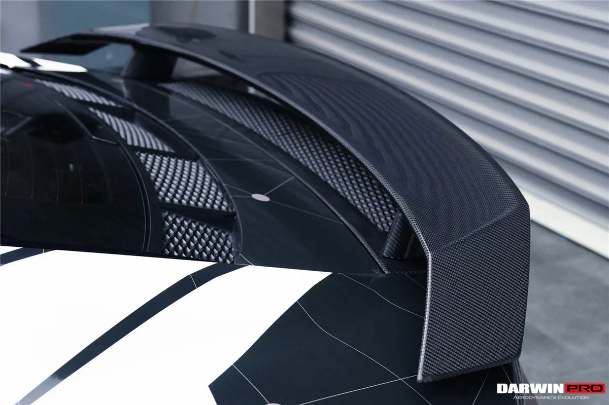 2016-2023 Audi R8 GEN2/GEN3 Coupe ONLY GT Style Carbon Fiber Trunk Wing - [The Exotic Hub]