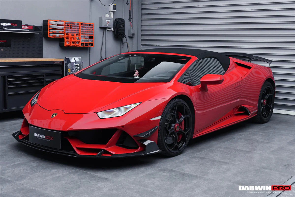 2015-2022 Lamborghini Huracan EVO 4WD ONLY BKSS Style Carbon Front Lip - [The Exotic Hub]