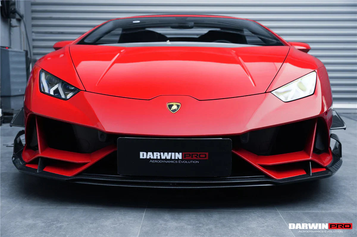 2015-2022 Lamborghini Huracan EVO 4WD ONLY BKSS Style Carbon Front Lip - [The Exotic Hub]