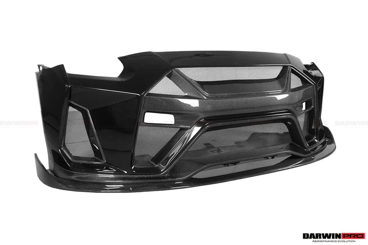 2008-2022 Nissan GTR R35 CBA/DBA/EBA BKSSII Style Front Bumper - [The Exotic Hub]