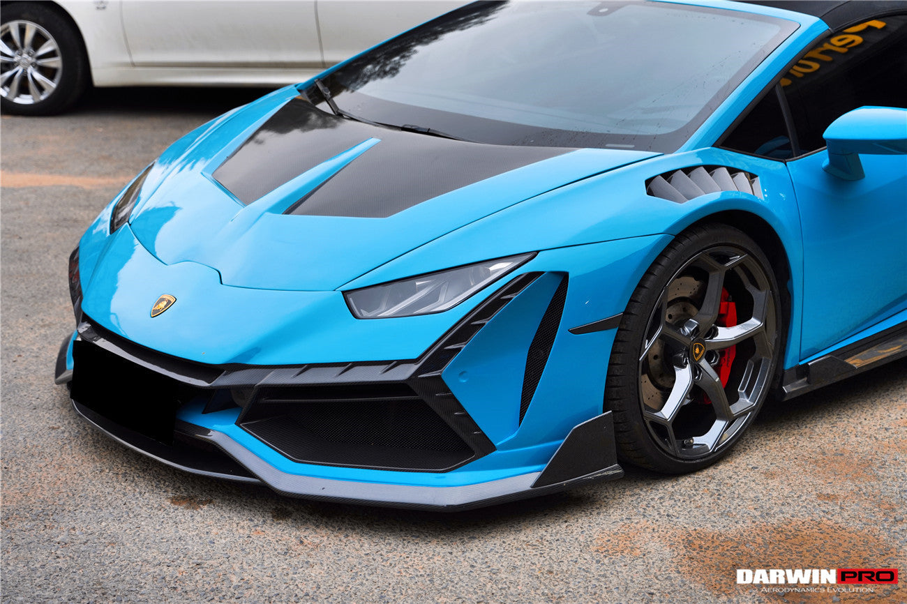 2015-2025 Lamborghini Huracan LP610 & LP580 & EVO & Tecnica BKSSII Style Front Bumper