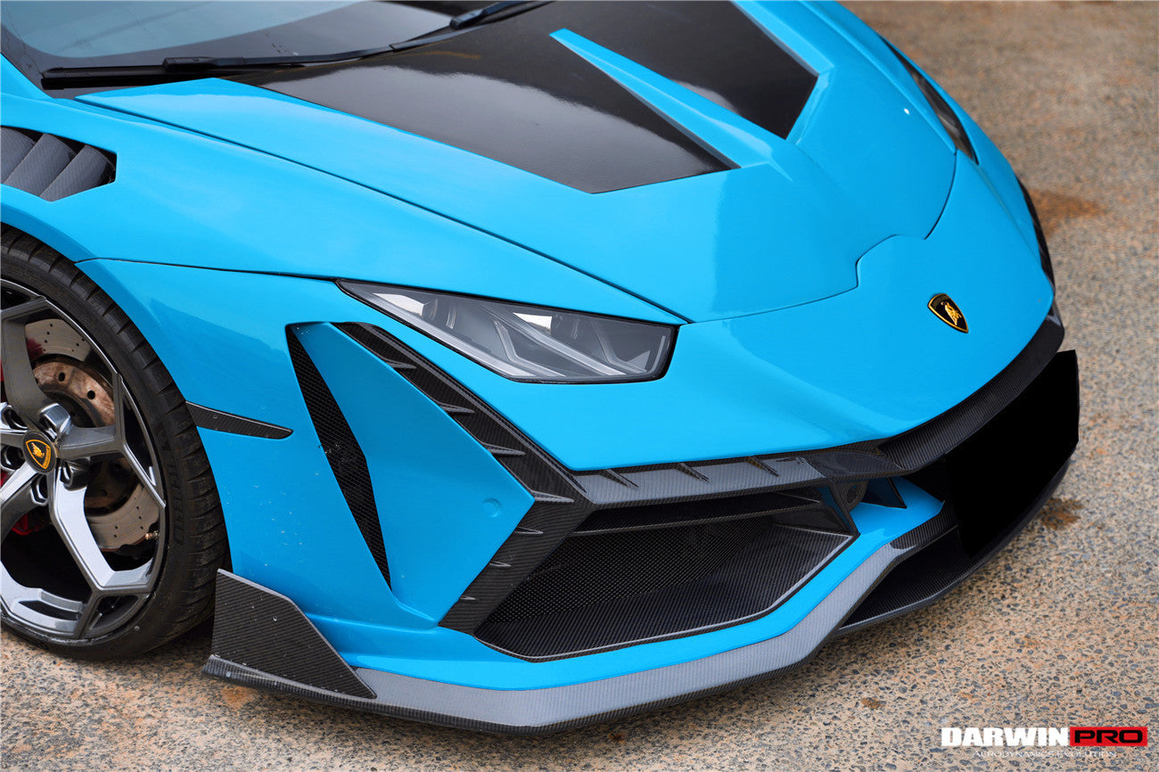 2015-2025 Lamborghini Huracan LP610 & LP580 & EVO & Tecnica BKSSII Style Front Bumper