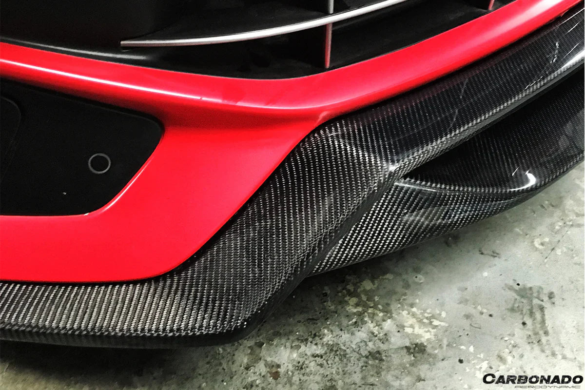 2012-2017 Ferrari F12 Berlinetta DC Style Carbon Fiber Front Lip - [The Exotic Hub]