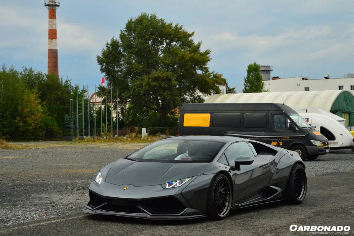 2015-2020 Lamborghini Huracan LP610/LP580 DE Style Wide Fender Flares - [The Exotic Hub]