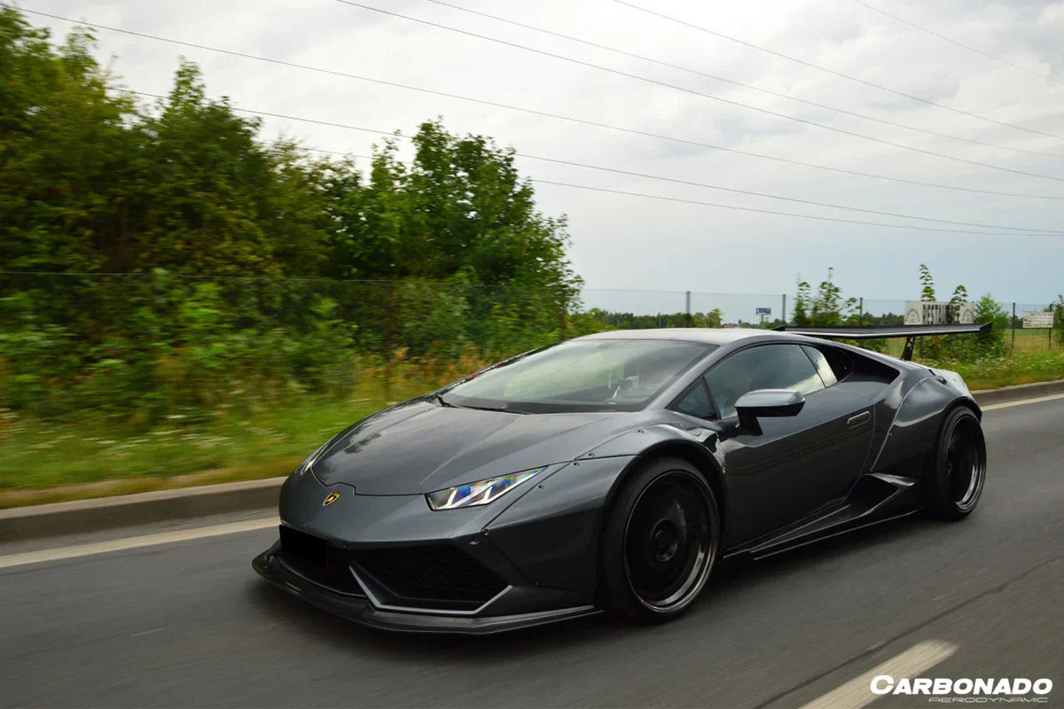 2015-2020 Lamborghini Huracan LP610/LP580 DE Style Wide Fender Flares - [The Exotic Hub]