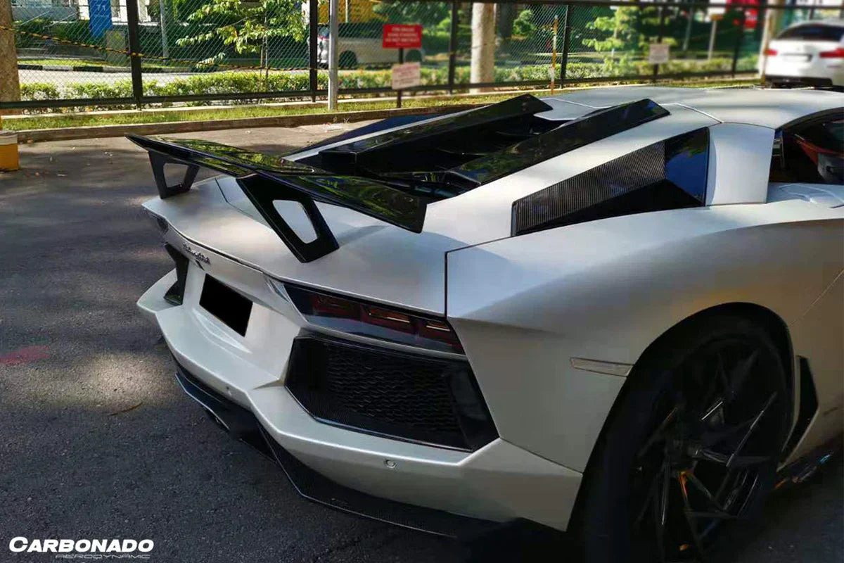 2011-2021 Lamborghini Aventador LP700 LP740 Coupe/Roadster VTC Style Trunk Spoiler - [The Exotic Hub]