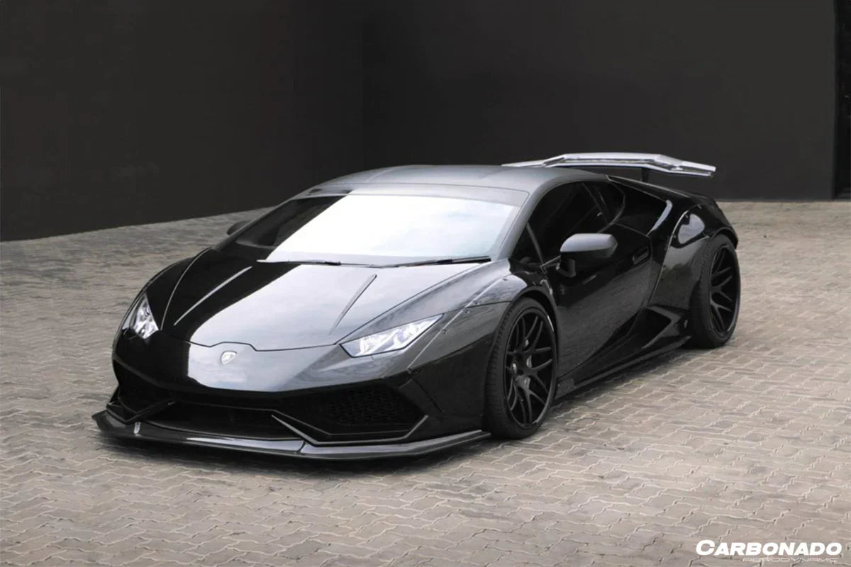 2015-2020 Lamborghini Huracan LP610/LP580 DE Style Wide Fender Flares - [The Exotic Hub]