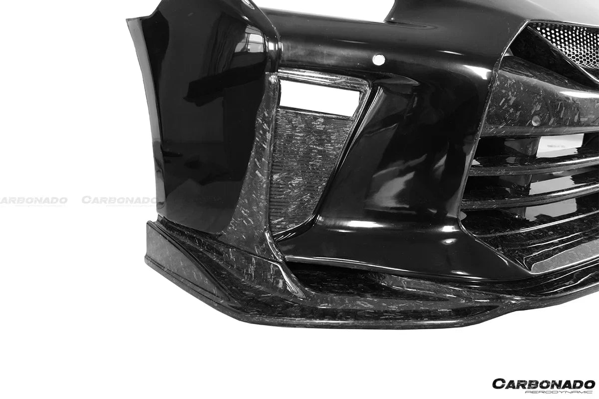 2008-2022 Nissan GTR R35 CBA/DBA/EBA TS Style Front Bumper - [The Exotic Hub]