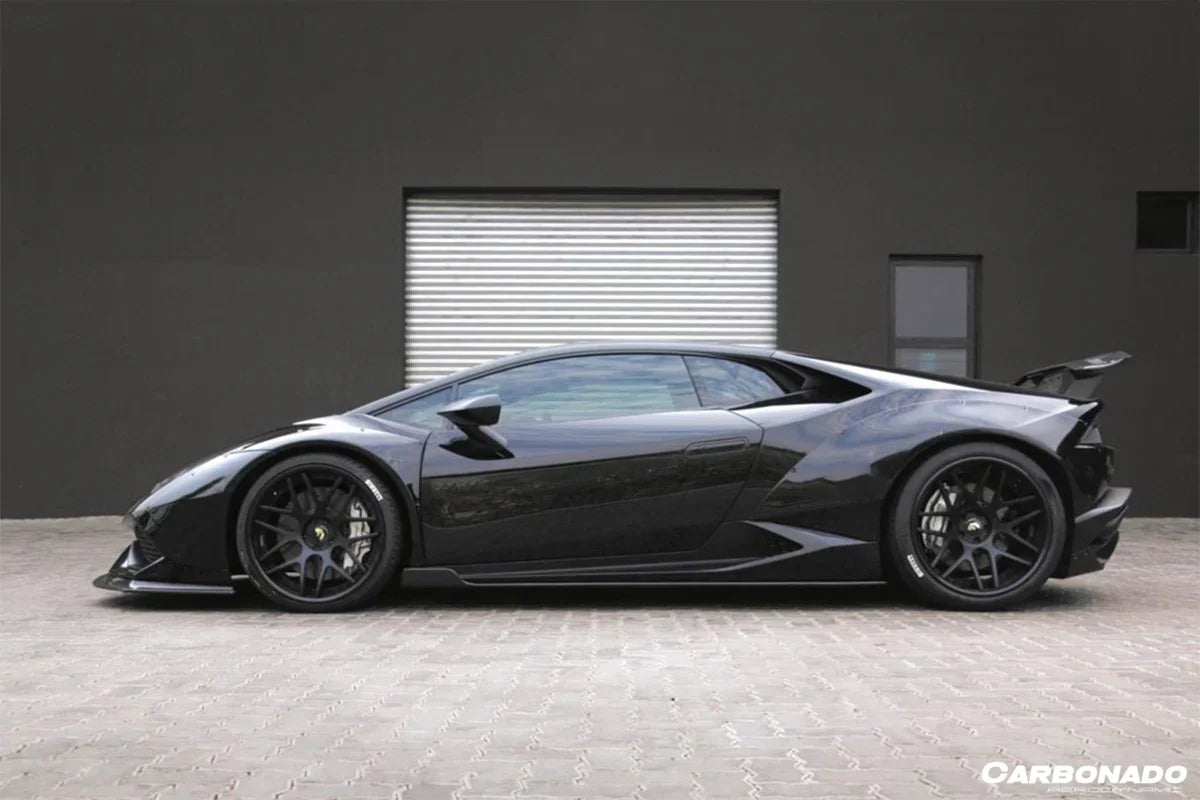 2015-2020 Lamborghini Huracan LP610/LP580 DE Style Wide Fender Flares - [The Exotic Hub]