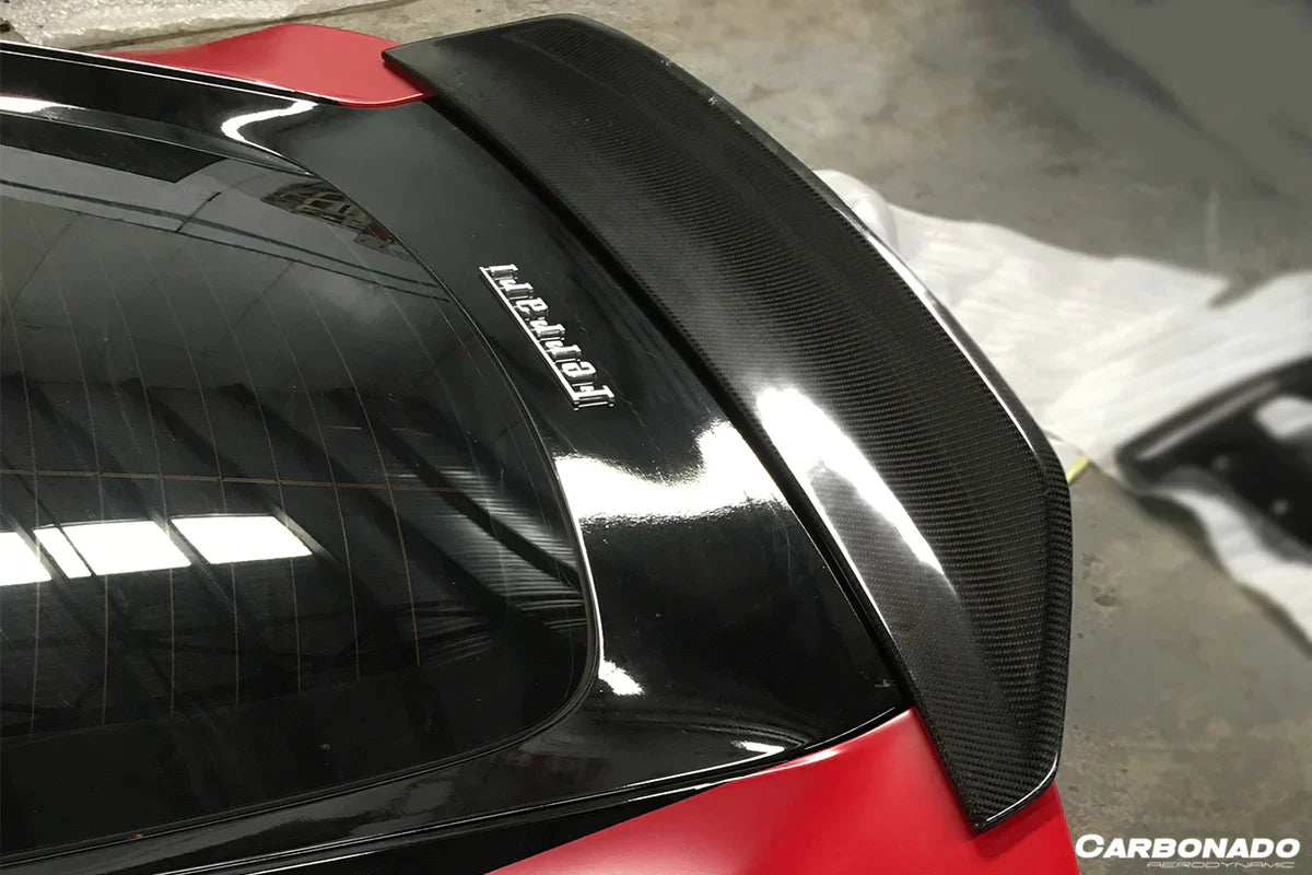 2012-2017 Ferrari F12 Berlinetta DC Style Carbon Fiber Trunk Spoiler - [The Exotic Hub]