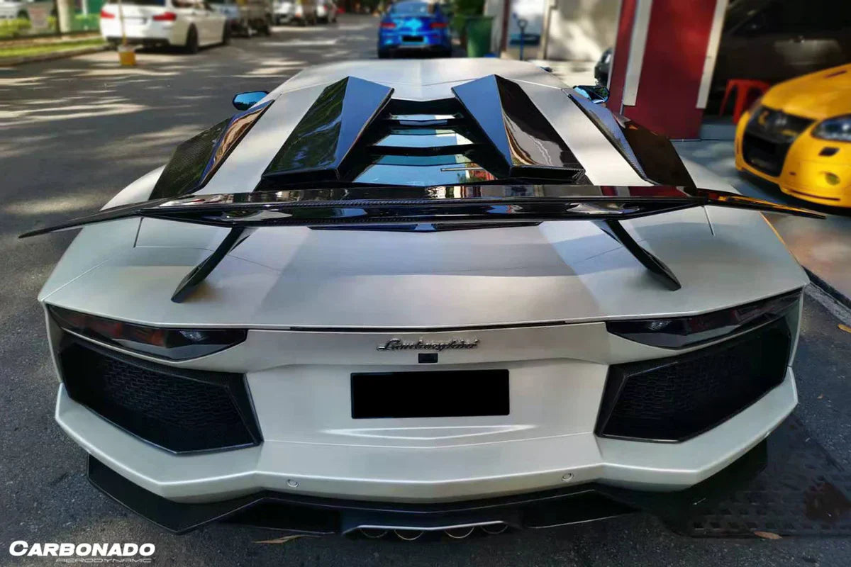 2011-2021 Lamborghini Aventador LP700 LP740 Coupe/Roadster VTC Style Trunk Spoiler - [The Exotic Hub]