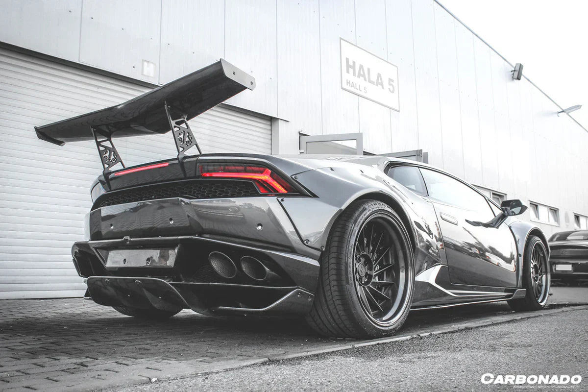 2015-2020 Lamborghini Huracan LP610/LP580 DE Style Wide Fender Flares - [The Exotic Hub]