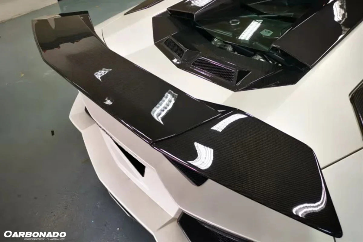 2011-2021 Lamborghini Aventador LP700 LP740 Coupe/Roadster VTC Style Trunk Spoiler - [The Exotic Hub]