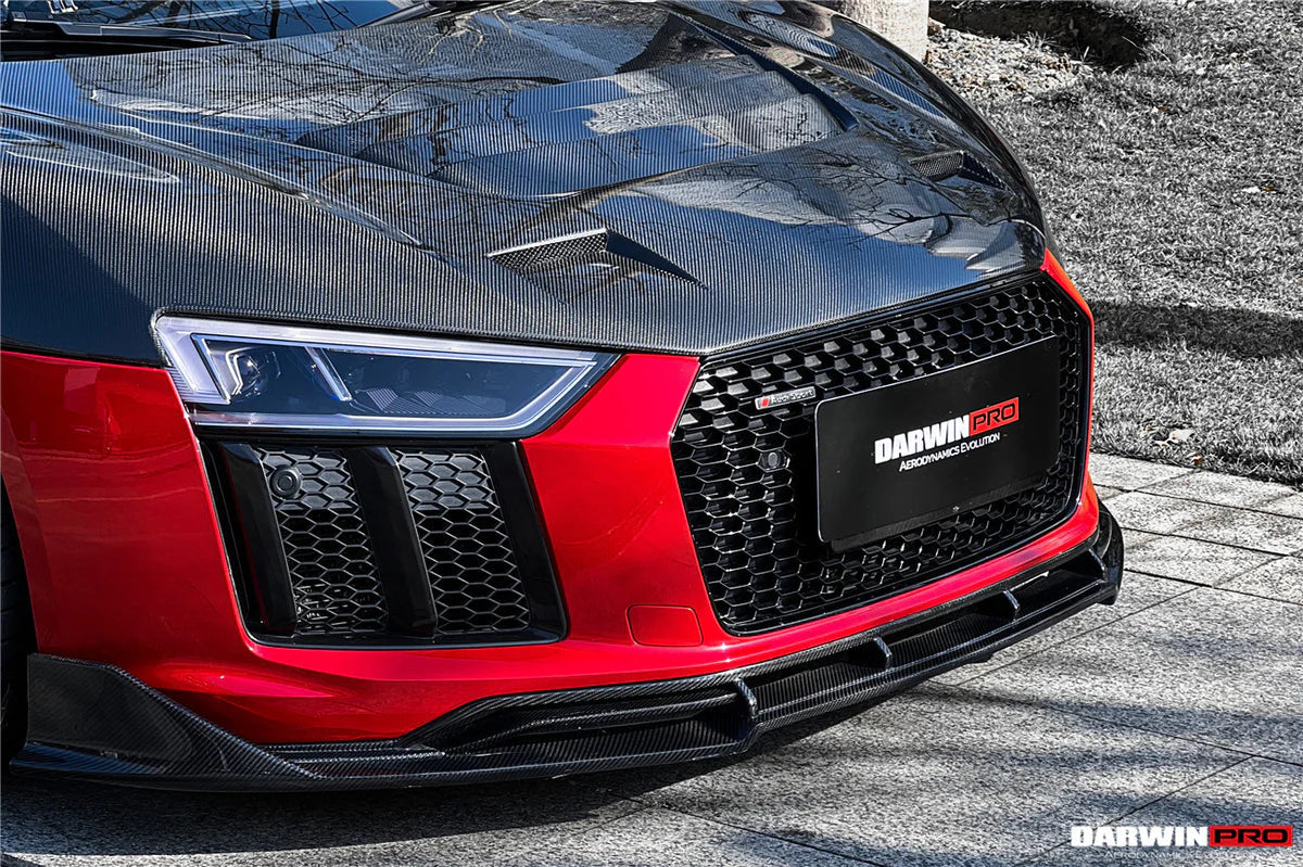 2016-2018 Audi R8 Coupe/Spyder iMP Performance Carbon Fiber Front Lip - [The Exotic Hub]