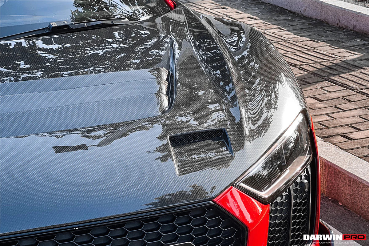 2016-2023 Audi R8 Coupe/Spyder iMP Performance Carbon Fiber Hood - [The Exotic Hub]