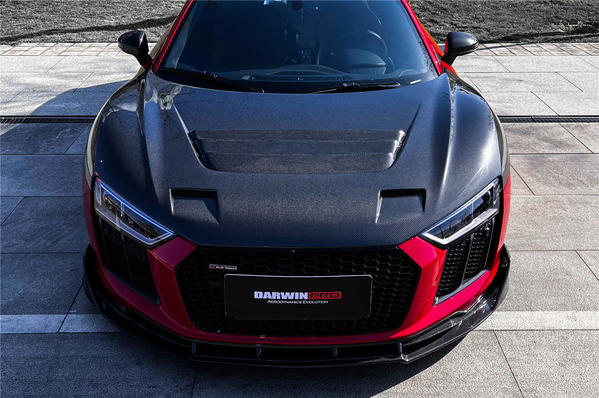 2016-2023 Audi R8 Coupe/Spyder iMP Performance Carbon Fiber Hood - [The Exotic Hub]