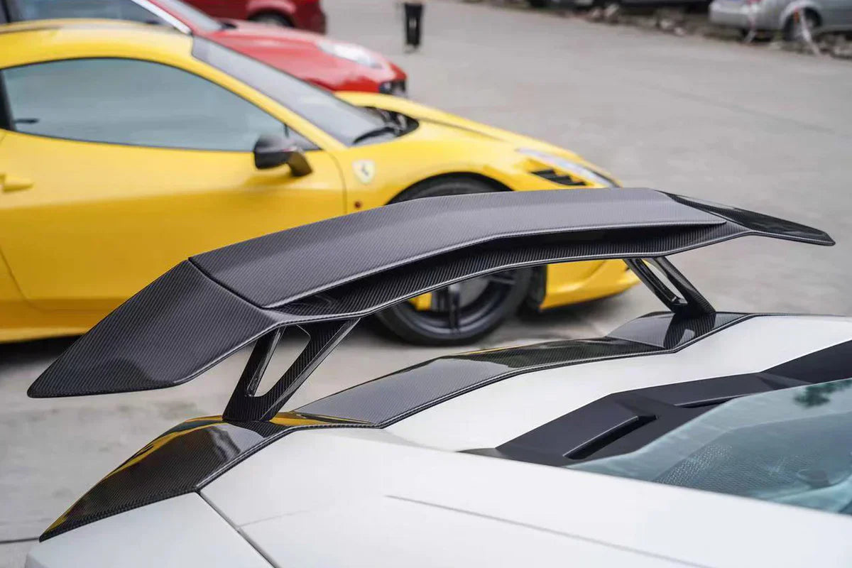 2011-2021 Lamborghini Aventador LP700 LP740 Coupe/Roadster VTC Style Trunk Spoiler - [The Exotic Hub]